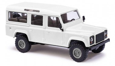 Busch Autos 60209 MiniKit: Land Rover Defender 110 weiß  