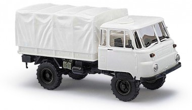 Busch Autos 60250 MiniKit: Robur LO2002 weiß 