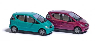 Busch Autos 89141 MB A-Klasse weinrot 