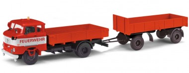 Busch Autos 95197 IFA W50 L Fp, Fahrschule Feuerwehr 