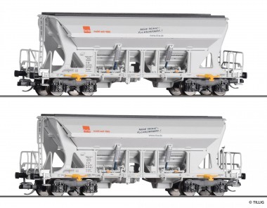 Tillig 01039 HVLE  Selbstentladewagen-Set 2-tlg Ep.6 