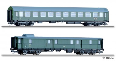 Tillig 01095 "Reisezugwagenset ""D 118 Leipzig-Köln" 