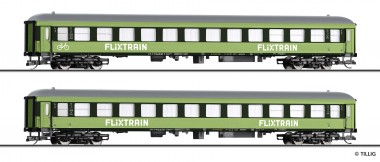 Tillig 01101 FlixTrain“Reisezugwagen-Set 2-tlg. Ep.6 