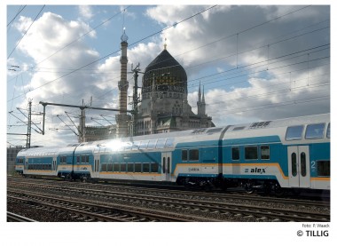 Tillig 01104 "Reisezugwagenset ""alex"" der DLB GmbH" 