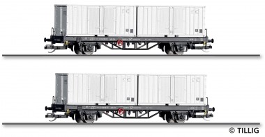Tillig 01109 Güterwagenset der Deutschen Post 