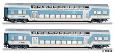 Tillig 01130 Reisezugwagenset alex der DLB GmbH, bes 