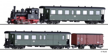 Tillig 01172 DR Personenzug-Set 4-tlg. Ep.3 