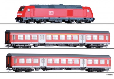Tillig 01505 Einsteiger-Set: Reisezug der DB AG, bes 