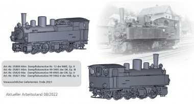 Tillig 05800 NWE Dampflokomotive Nr.13 Ep.2 