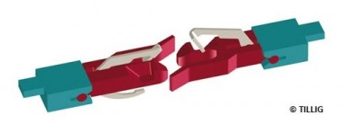 Tillig 08841 TT Kupplung NEM Aufnahme 56 Stück 