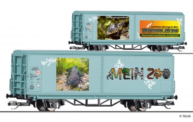 Tillig 14858 START-Schiebewandwagen Hbis-tt Mein Zoo 
