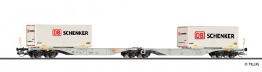 Tillig 18076 Containertragwagen der DB AG 