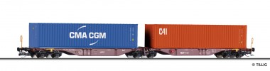 Tillig 18080 Containertragwagen Sggmrss 578.0 der CD 