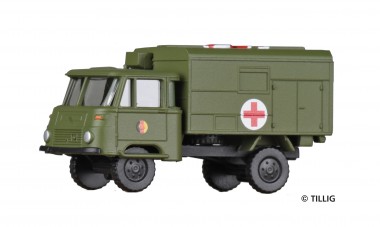 Tillig 19040 LKW Robur LO 1801 Krankentr. NVA 