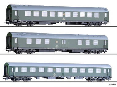 Tillig 70048 DR Personenwagen-Set 3-tlg. Ep.4 