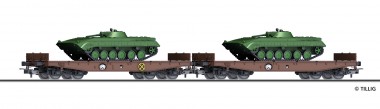 Tillig 70058 DR Schwerlastwagen Rmms Set 2-tlg. Ep.4 
