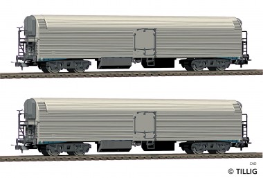 Tillig 70074 Güterwagenset der DR 