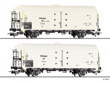 Tillig 70087 Güterwagenset der DR, bestehend aus zwe 