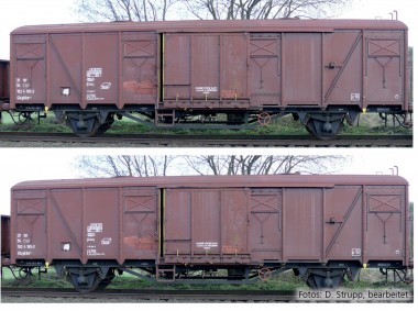 Tillig 70089 Güterwagenset der CSD, bestehend aus zw 