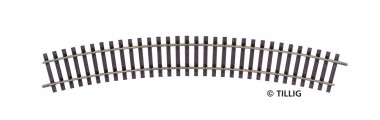 Tillig 82122 Gleis gebogen R545 22,5° 