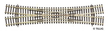 Tillig 83391 Doppelkreuzungsweiche DKWII Baeseler 15° 