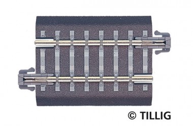 Tillig 83703 Bettungs-Gleisstück grau G4 L= 41,5mm 