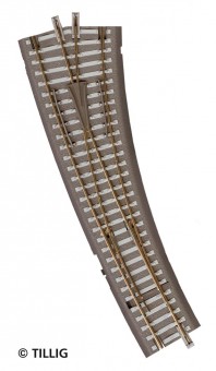 Tillig 83861 Hand-Innenbog.w. rechts m.Bett. gr. 15° 