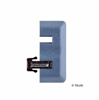 Tillig 83963 Schotterabschluß Bett.gl. braun,  4 St. 