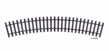 Tillig 85045 Schwellenband gebogen R543 30° 
