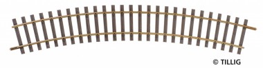 Tillig 85140 Gleis gebogen R366 30° 