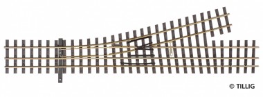 Tillig 85192 Dreischie. Schmalspurw. li. 15°, L=228mm 