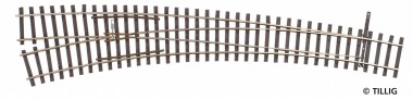 Tillig 85314 Hand-Innenbogenweiche links 20,7°/32,7° 