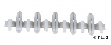 Tillig 86101 Isolierschienenverbinder braun, 20 St. 
