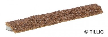 Tillig 86411 Gleisbett.Böschungsstreifen 700mm,dunkel 