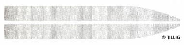 Tillig 87911 Bodenfläche-Set Ausweiche/Gleiswechsel 