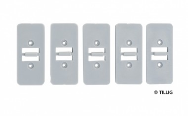 Tillig 87974 Halter Parallel H0/H0m, 10 St. 