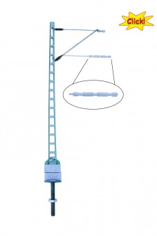 Sommerfeldt 1850 Gitter-Streckenmast mit Ausleger Click 