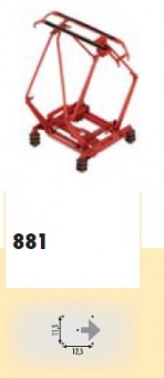 Sommerfeldt 881 DR Stromabnehmer rot 