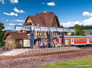 Vollmer 43534 Bahnsteig Emswald 