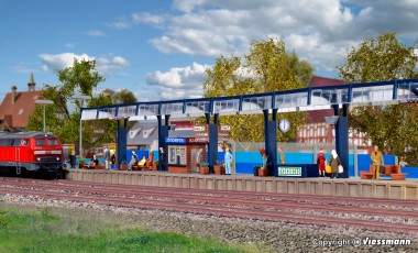 Vollmer 43538 Bahnsteig 6-tlg 