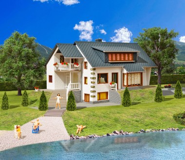 Vollmer 43711 Haus am See 