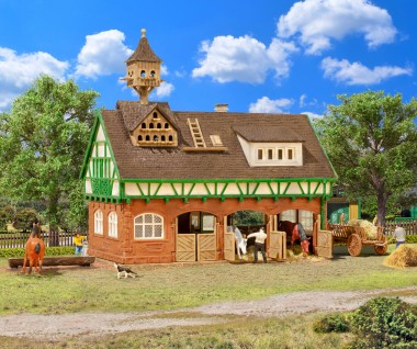 Vollmer 43726 Stall mit Taubenschlag 