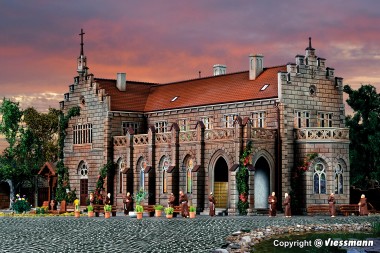 Vollmer 43860 H0 Klosteranlage mit Friedhof 