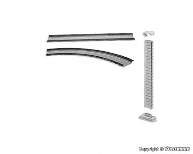 Vollmer 44547 Auffahrtenbausatz 