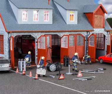 Vollmer 45746 Deko-Set Feuerwehr 