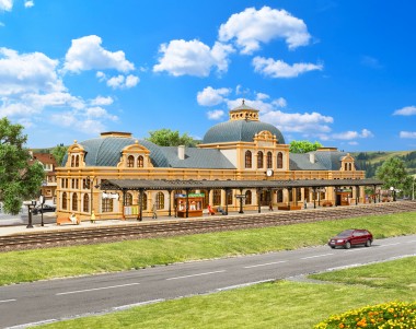 Vollmer 47501 Bahnsteig Baden 