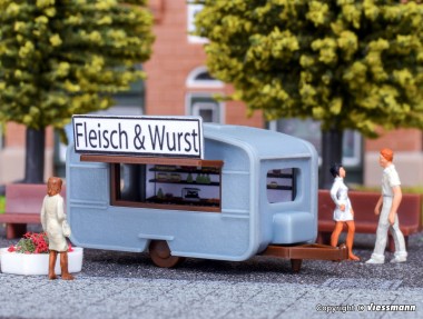 Vollmer 47619 Verkaufswagen Fleisch & Wurst 