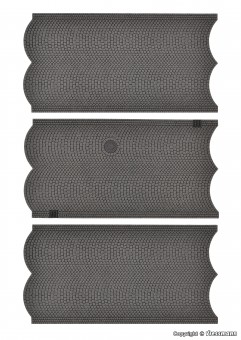 Vollmer 48240 Straßenplatte Kopfsteinpflaster 