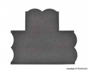 Vollmer 48243 Straßenplatte Kopfstein 