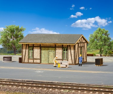 Vollmer 49590 Z Werkstatt mit Putz-/Fachwe 